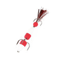 W.P.E PMG-M Foam Hook Soft Worm Bait Three Anchor Hook Fake Lures, Size: M(34)