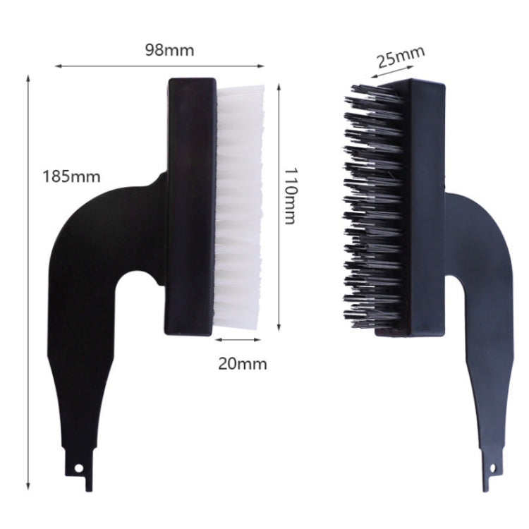 Rust Removal Grinding Tools Electric Steel Wire Nylon Brush Cleaning Set, Specification: Nylon/Steel Brush Head+10mm/50mmSteel Spatula