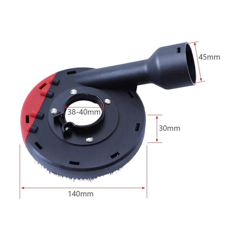 Diamond Grinding Wheel Stone Concrete Angle Grinder Dust Cover, Model: Type 100 Dust Cover
