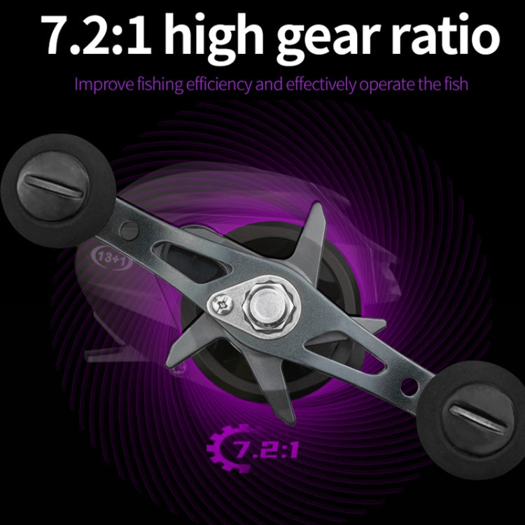 LINNHUE AM2000 7:2:1 High Speed 8KG Max Drag Fishing Reel(Left Hand)