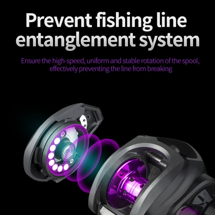 LINNHUE AM2000 7:2:1 High Speed 8KG Max Drag Fishing Reel(Left Hand)
