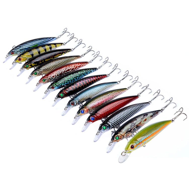 LB106 11cm/11.5g Lure Painted Bionic Fishing Bait Plastic Hard Bait, Color: 15