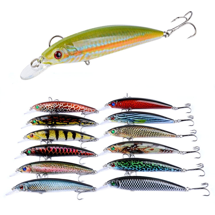 LB106 11cm/11.5g Lure Painted Bionic Fishing Bait Plastic Hard Bait, Color: 16