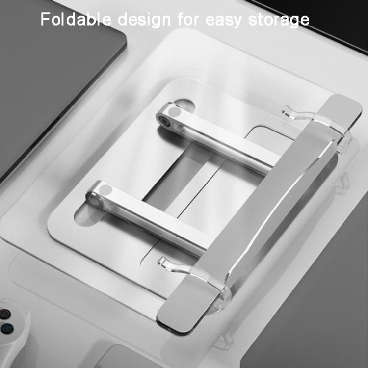 Aluminum Alloy + Acrylic Reading Rack Desktop Liftable Tablet PC Holder,Sepc: B Type