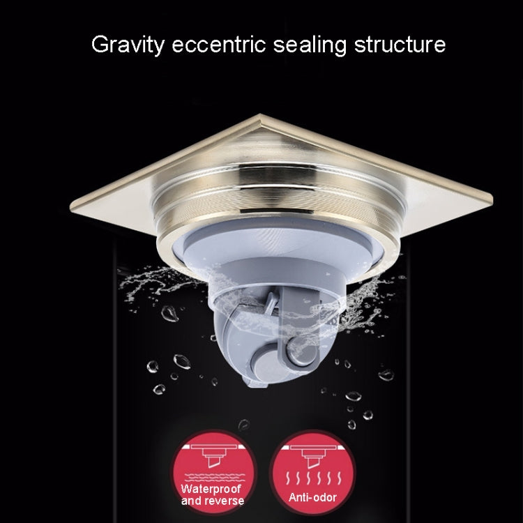 Washing Machine Using Full Copper Floor Drain(K6056 Gray+Plastic Single Bend+Straight Row)