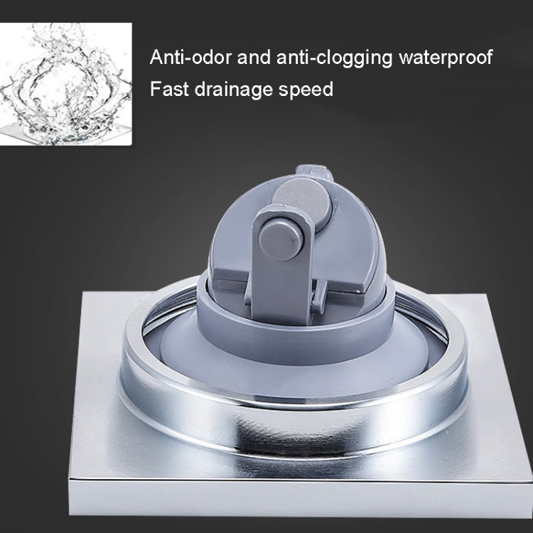 Washing Machine Using Full Copper Floor Drain(K6055 Black Bronze+Plastic Single Bend+Straight Row)
