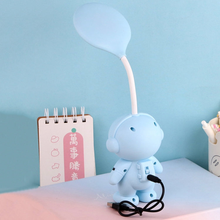 L-220903 Astronaut Eye Protection Study Lamp LED Rechargeable Reading Light(Blue)