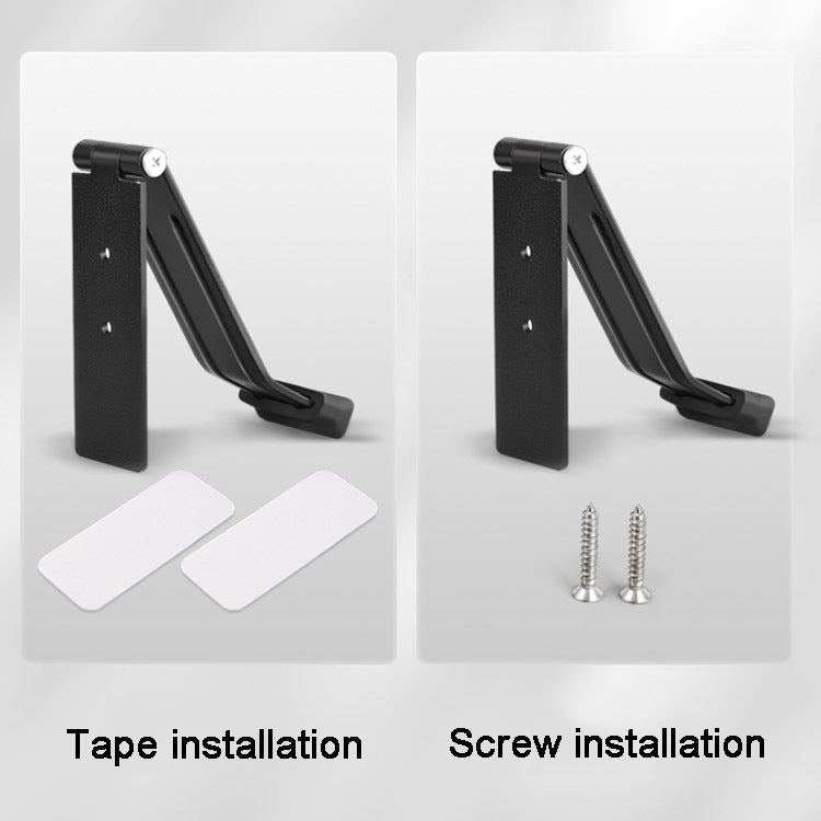 Magnetic Door Stopper Pedal Opening And Closing Door Catch For Bottom of Door(Black)