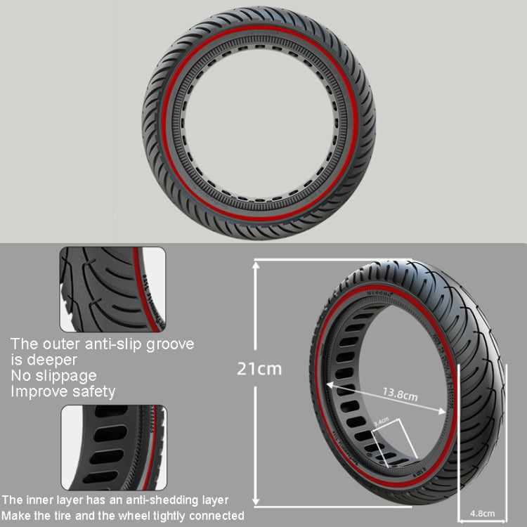 Electric Scooter 8.5 inch Honeycomb Solid Tire For Xiaomi M365/M365 Pro /1S/Pro2/Essential(Blue)