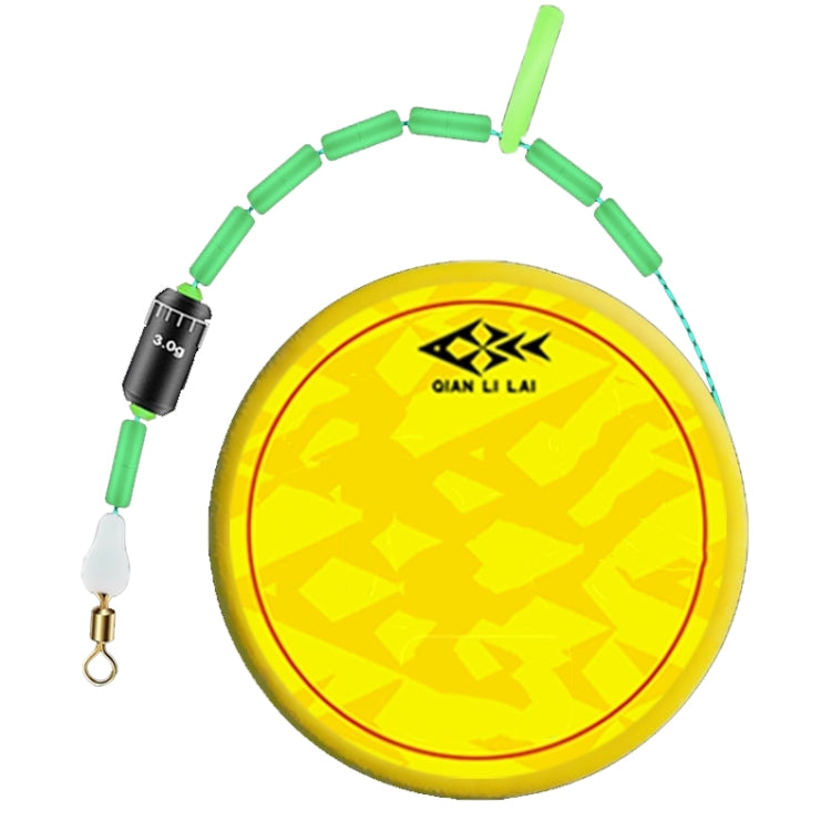 2pcs Outdoor Fishing Anti-tangle Spotted Invisible Line Set with Scale, Size: 3.6m(1.0)