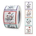 Thank You Square Self-adhesive Gift Food Packaging Seal Sticker Card Label, Size: 38x38mm(K-212-R1)