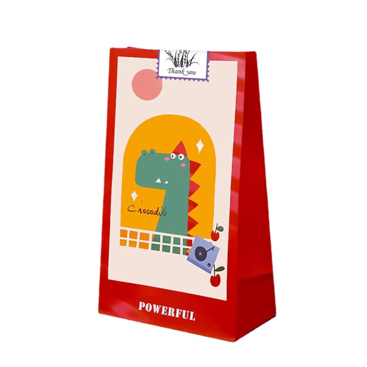 Thank You Square Self-adhesive Gift Food Packaging Seal Sticker Card Label, Size: 38x38mm(K-212-R1)