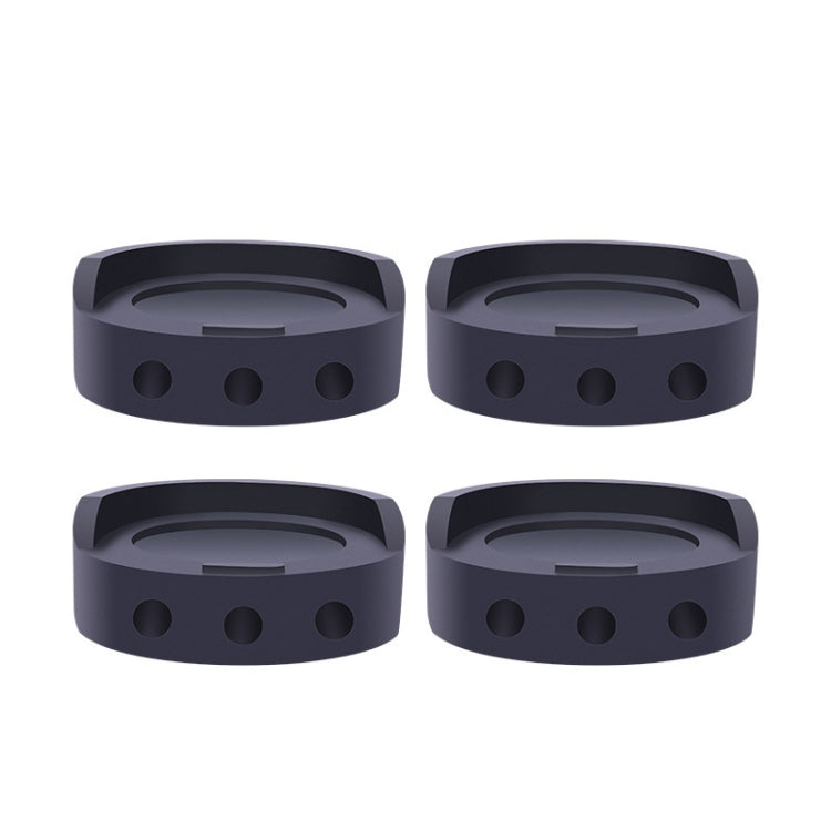 4pcs/set Refrigerator Base Rubber Anti-Sliding Pad Furniture Heightening Feet Pad