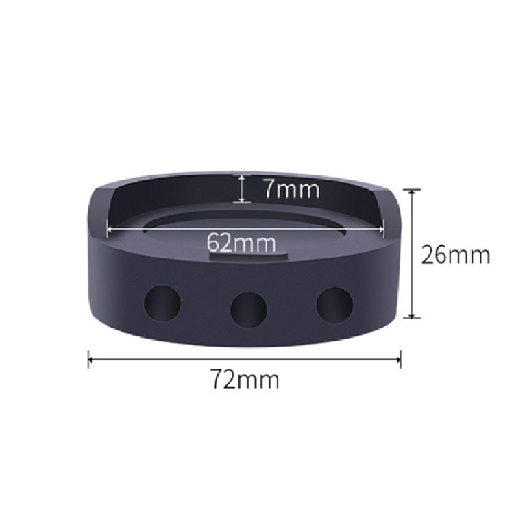 4pcs/set Refrigerator Base Rubber Anti-Sliding Pad Furniture Heightening Feet Pad