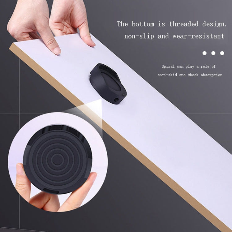 4pcs/set Refrigerator Base Rubber Anti-Sliding Pad Furniture Heightening Feet Pad