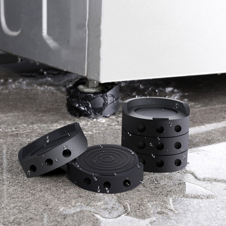 4pcs/set Refrigerator Base Rubber Anti-Sliding Pad Furniture Heightening Feet Pad