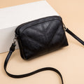 XY1101 Multifunctional Double Layer Ladies Woven Handbag Phone Single-shoulder Bag(Cable)