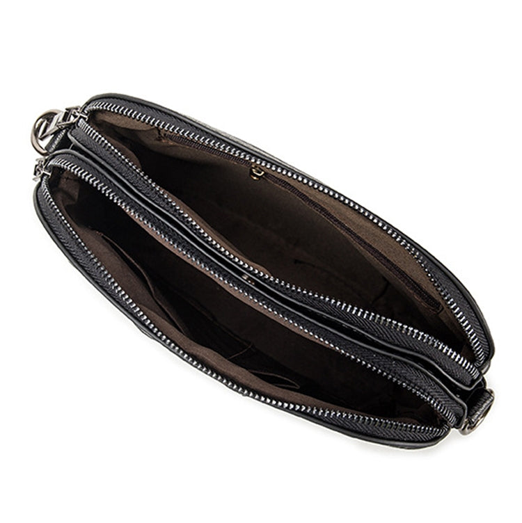XY1101 Multifunctional Double Layer Ladies Woven Handbag Phone Single-shoulder Bag(Woven)