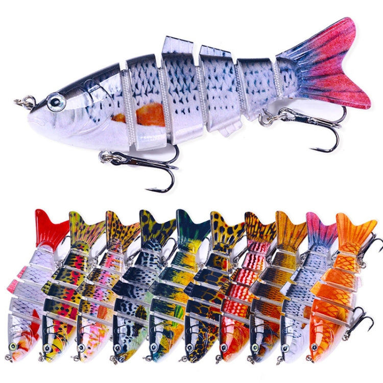 HENGJIA JM061 Multi-segment Fish Bionic Lure Submerged Lures, Size: 10cm 18g(10)