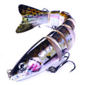 HENGJIA JM064 Multi-section Fish Minnow Bionic Fake Lures Sea Fishing Sinking Lures, Size: 12.8cm 18g(5)