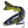 HENGJIA JM064 Multi-section Fish Minnow Bionic Fake Lures Sea Fishing Sinking Lures, Size: 12.8cm 18g(11)