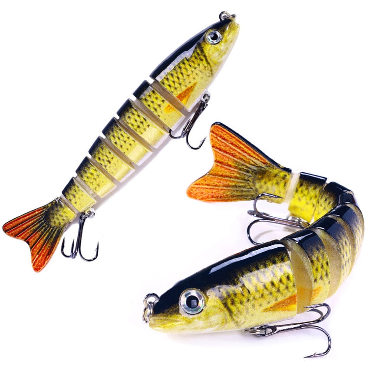 HENGJIA JM064 Multi-section Fish Minnow Bionic Fake Lures Sea Fishing Sinking Lures, Size: 12.8cm 18g(5)