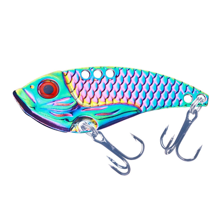 HENGJIA Metal VIB Micro-Bait Sequin Full Swimming Layer Fake Bait, Specification: 5g(With Fish Scale)
