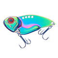 HENGJIA Metal VIB Micro-Bait Sequin Full Swimming Layer Fake Bait, Specification: 10g(Without Fish Scale)