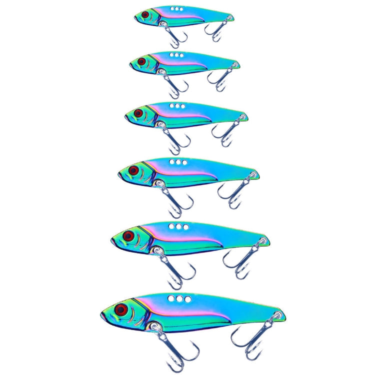 HENGJIA VIB056 VIB Fake Bait Full Swimming Layer Metal Blade Fish Luya Bait, Specification: 10G