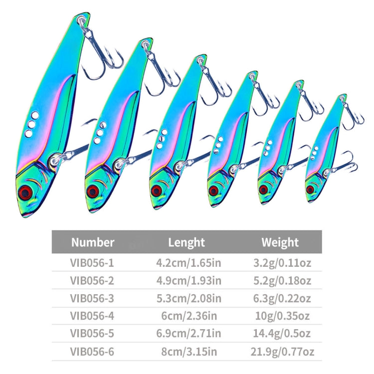 HENGJIA VIB056 VIB Fake Bait Full Swimming Layer Metal Blade Fish Luya Bait, Specification: 20G