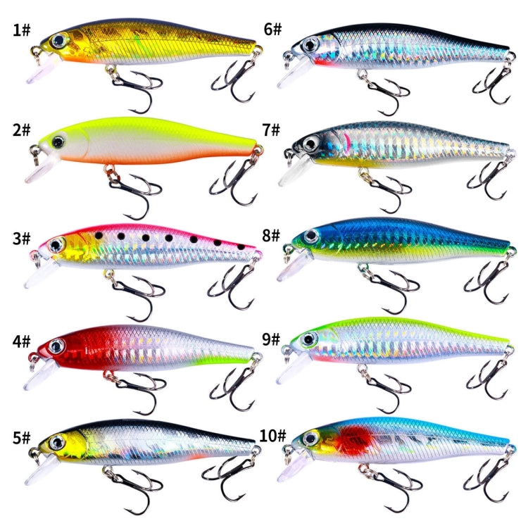 HENGJIA MI160 8.8cm 9g Floating Water Minno Fake Bait, Color: 1
