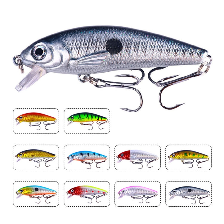 HENGJIA MI158 Floating Mino Bionic Lures, Color: 10 Colors Bagged