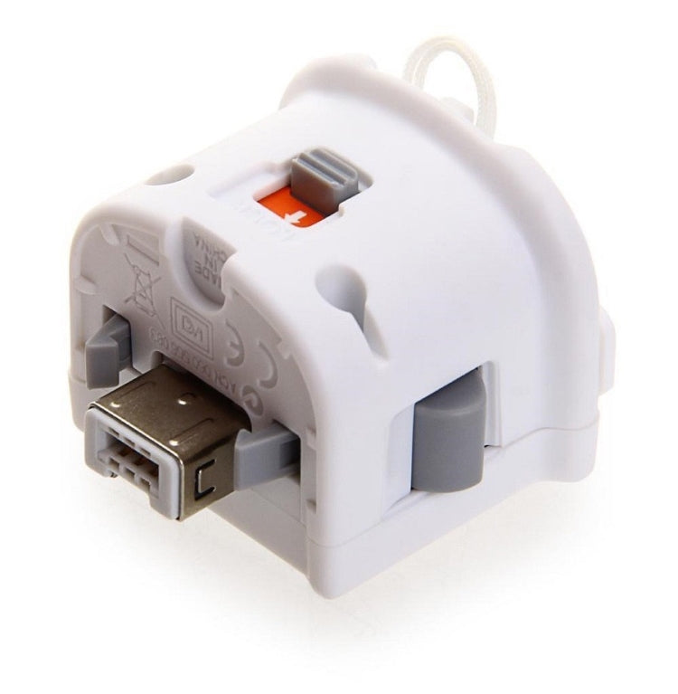 For Nintend Wii Console Remote Motion Plus Adapter Sensor(White)