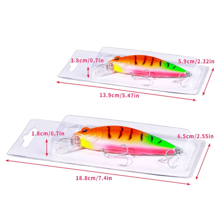 HENGJIA Long-distance Casting Sinking Minnow False Bait, Size: 9.5cm 15g(Sky Blue)