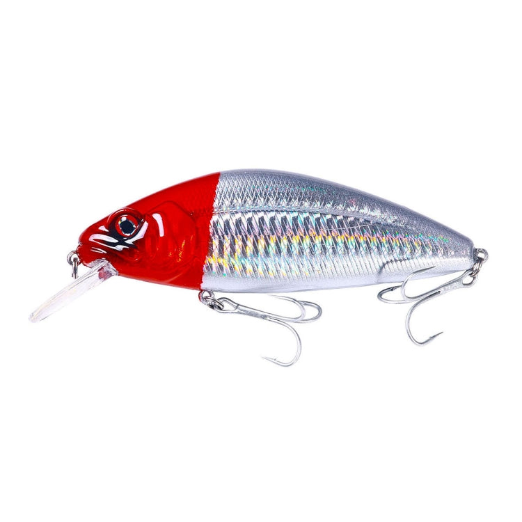 HENGJIA Long-distance Casting Sinking Minnow False Bait, Size: 12cm 32g(Red Silver)