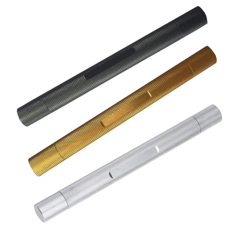 Lightweight With Serrated Cigar Needle Dredger Drilled Smoke Vent(Gold)