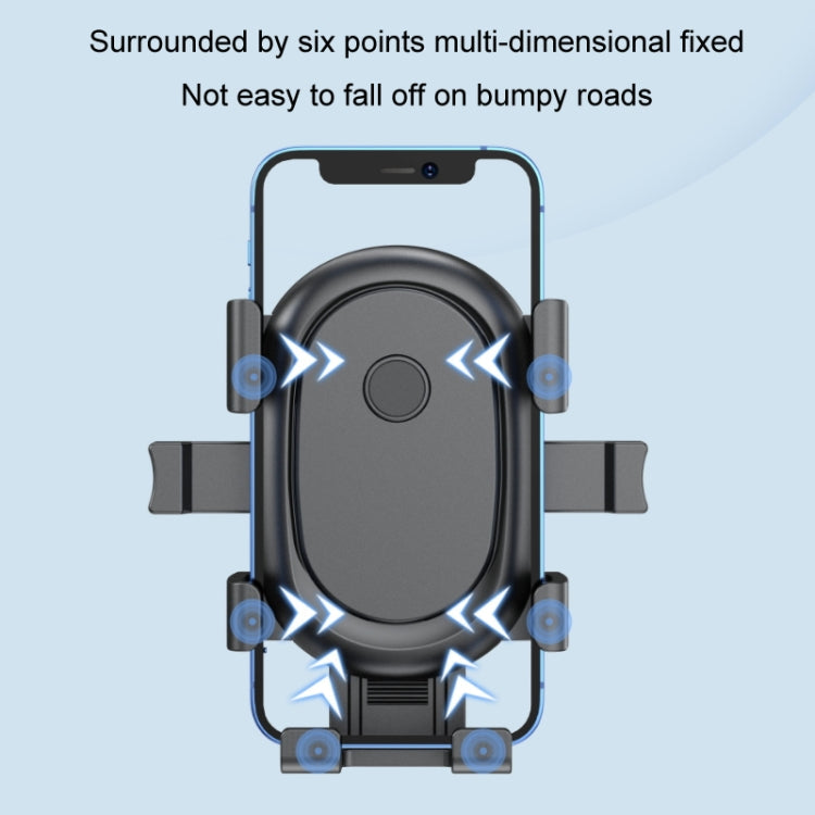 Motorcycle Navigation Riding Mobile Phone Holder(Rear View Mirror)