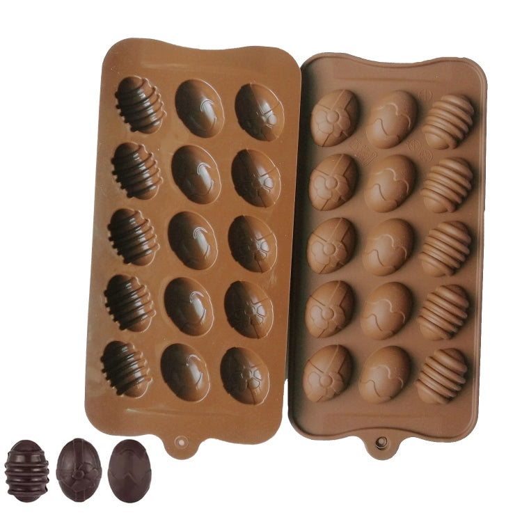 Easter Mini Colorful Egg Silicone Chocolate Mold