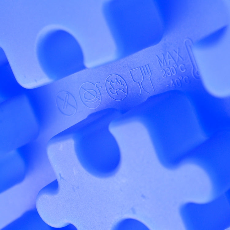 DIY Silicone Ice Grid Chocolate Puzzle Biscuit Tools