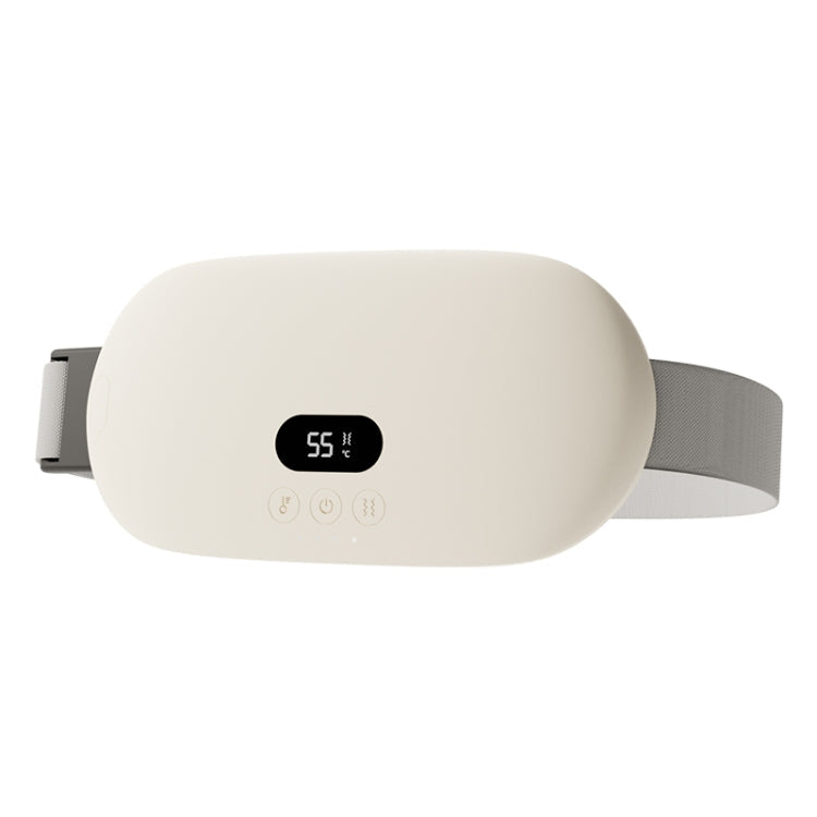 4000mAh Intelligent Massage Warming Belt Digital Electric Abdominal and Waist Massager(Yellow)