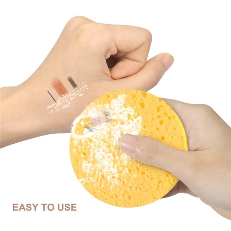 10pcs Soldering Iron Tin Remover Cleaning Cotton Wood Pulp Sponge,Spec: Thickened  Round 5.1cm