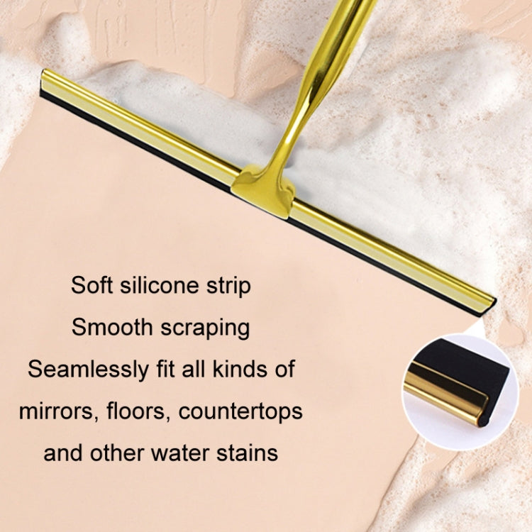 Household Stainless Steel Window Glass Manual Wiper With Square Hook