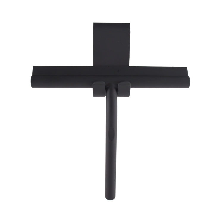 Car Glass Silicone Wiper Household Bathroom Manual Cleaning Scraper(Black)