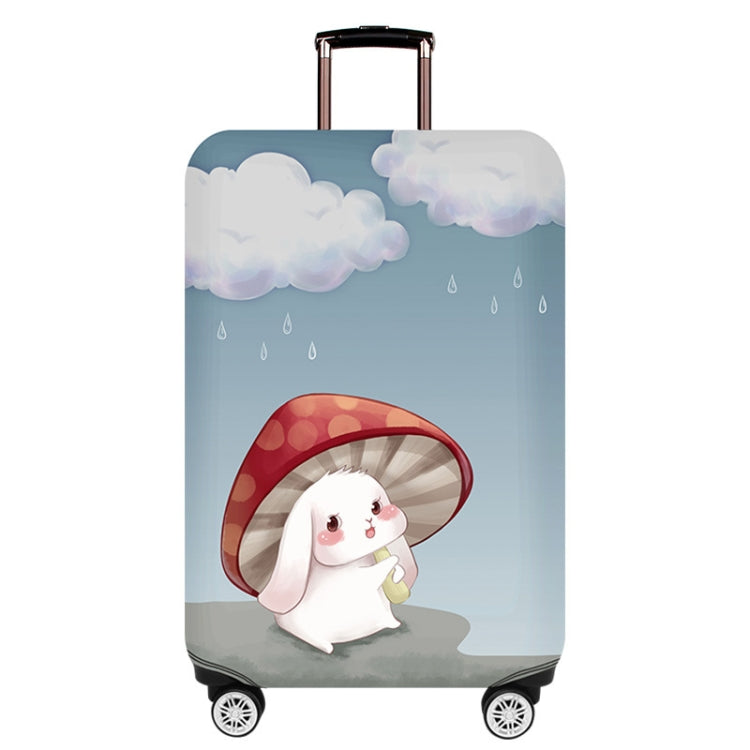 Thick Wear-resistant Luggage Elastic Dustproof Protective Cover, Size: S(Mushroom Rabbit)
