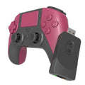 For PS5/ PS4/PC Wireless WIFI Controller Bluetooth DualSense Gamepad Joysticks(Purple Red)