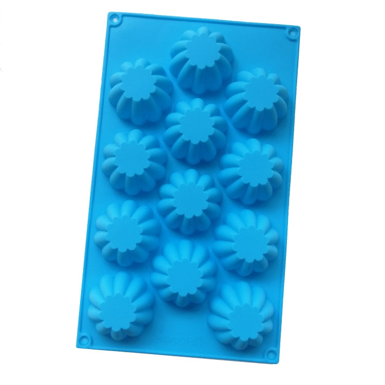 Handmade DIY 12 Holes Tart Lace Silicone Mold