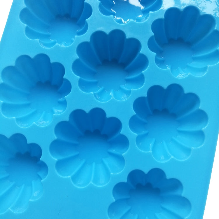 Handmade DIY 12 Holes Tart Lace Silicone Mold