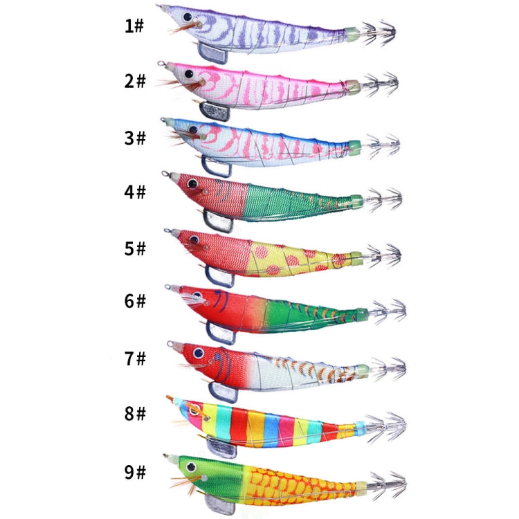 HENGJIA SJ033 Luminous Steel Wire Banana Shrimp Fake Bait, Size: 12cm 14.3g(Light Pink)