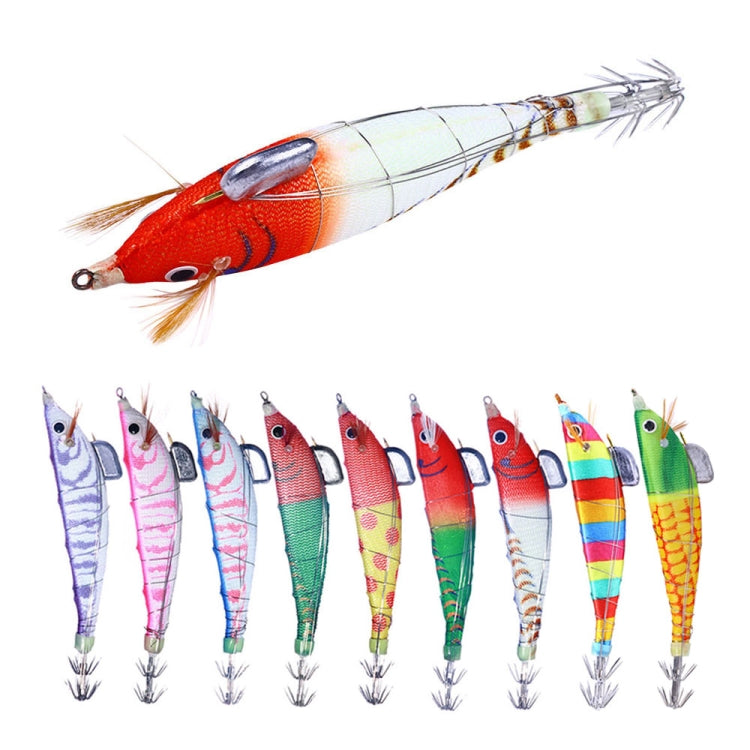 HENGJIA SJ033 Luminous Steel Wire Banana Shrimp Fake Bait, Size: 12cm 14.3g(Corn Pattern)