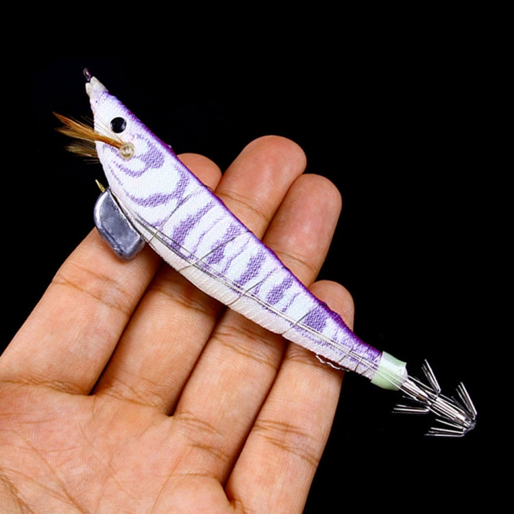 HENGJIA SJ033 Luminous Steel Wire Banana Shrimp Fake Bait, Size: 12cm 14.3g(Corn Pattern)